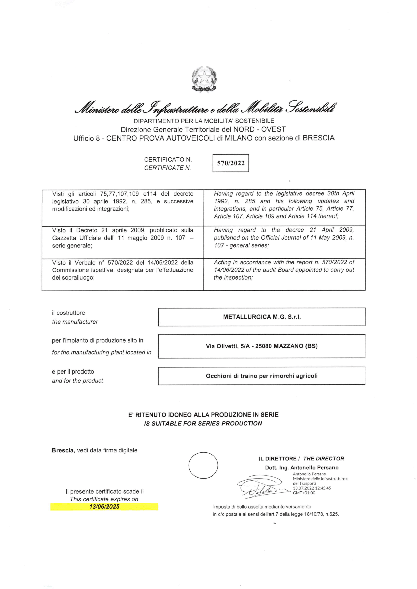 certificazione